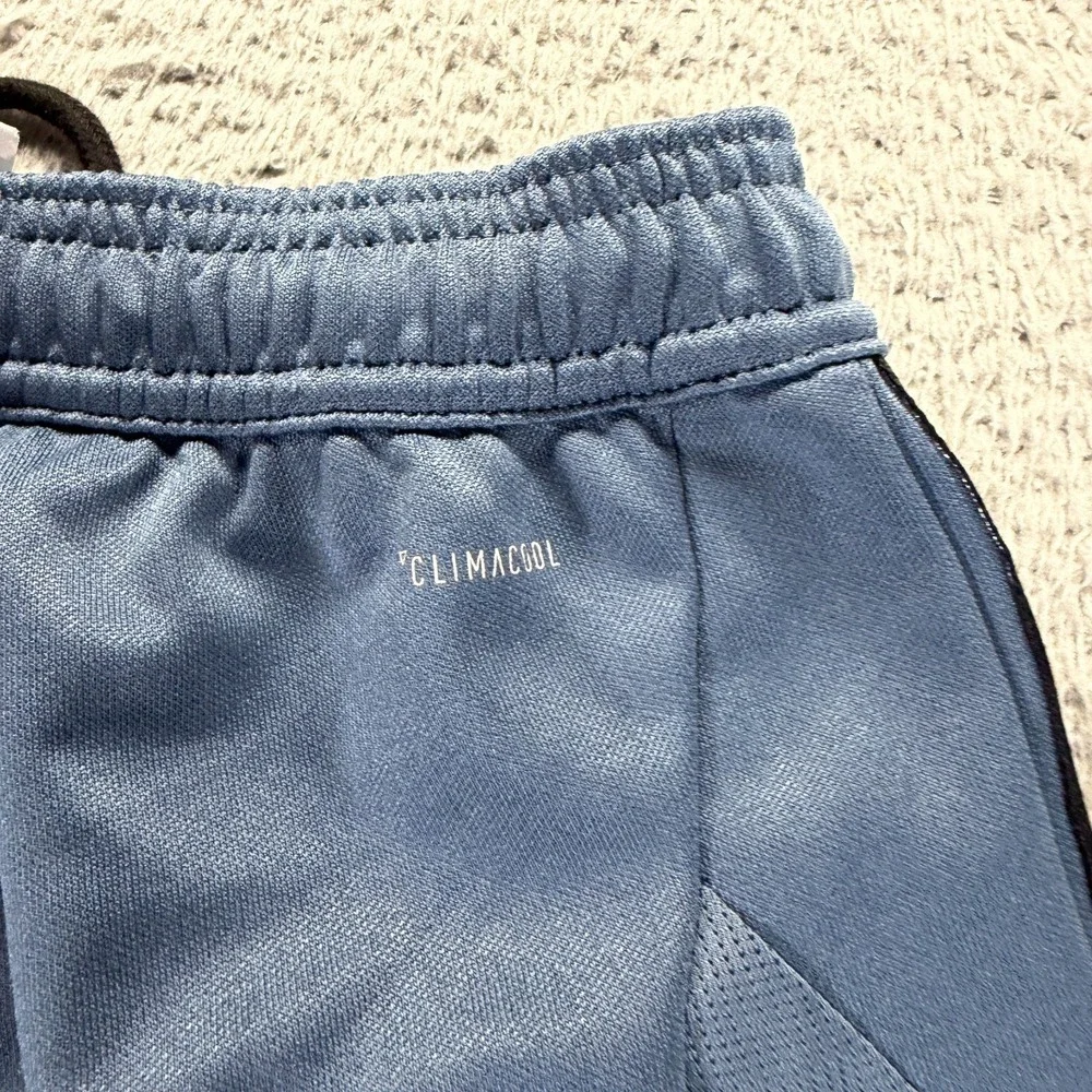 Adidas Climacool Pant Mens S Blue Polyester Track Tapered Leg Performance Sports